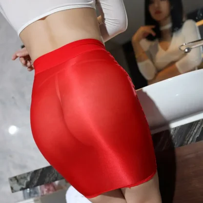 Sexy Transparent Mini Skirts - Image 5