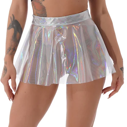 Holographic See-through Skirt - Image 2