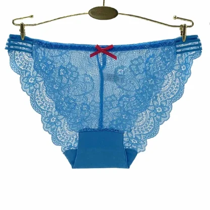 Seamless See-through Lace Panties - Image 4