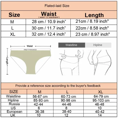 Sexy See-through Solid Panties - Image 7