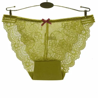 Seamless See-through Lace Panties