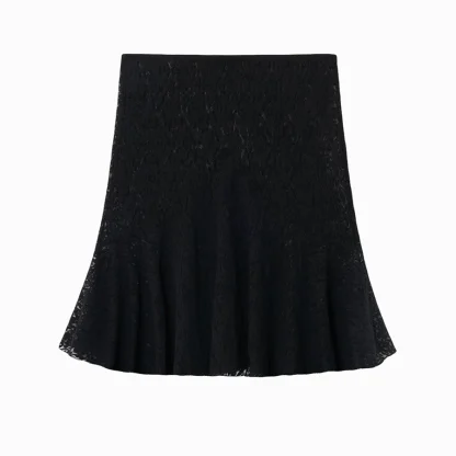 Floral Sheer Lace Skirts - Image 4