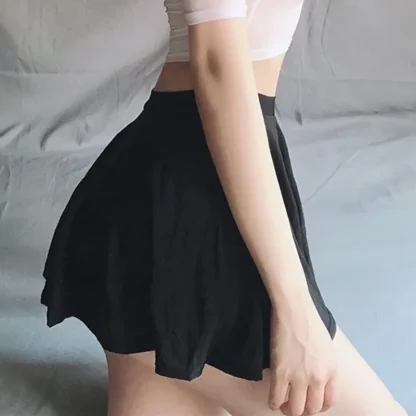 Solid Transparent Micro Skirts - Image 3
