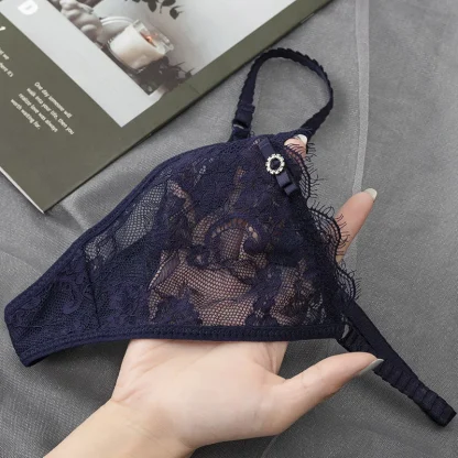 Solid See-through Lace G-strings - Image 4