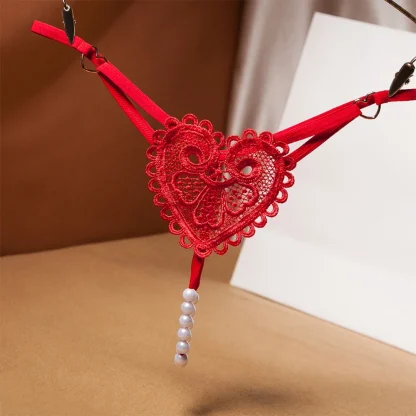 See-through Erotic Beaded G-strings - Image 4