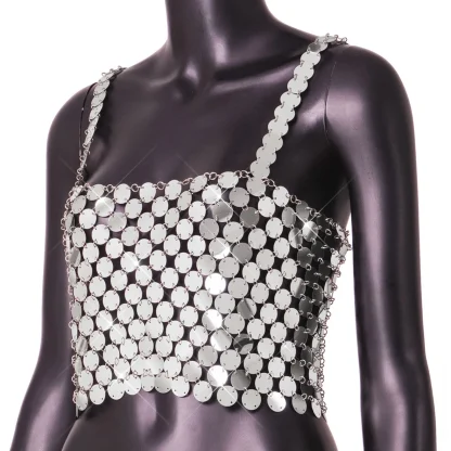 Sequins Hollow Out Skirts - Image 7