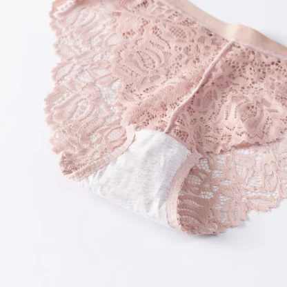 Sexy See-through Lace Panties - Image 4