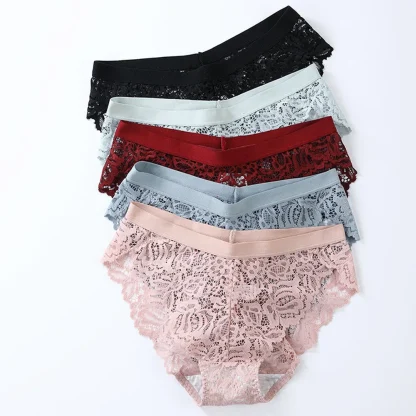 Sexy See-through Lace Panties - Image 2