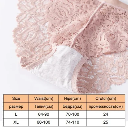 Sexy See-through Lace Panties - Image 6
