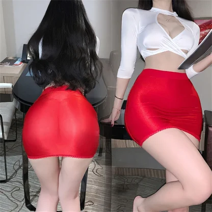 Sexy Elastic Transparent Skirts - Image 6