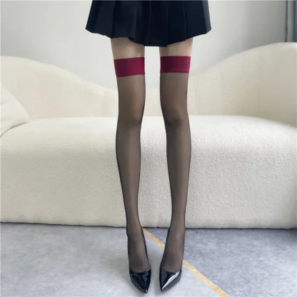 Sexy Mesh Thigh-high - Image 3