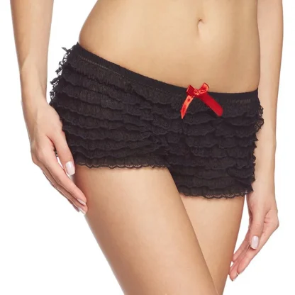 Mini Tiered Sheer Boyshort Panties - Image 6
